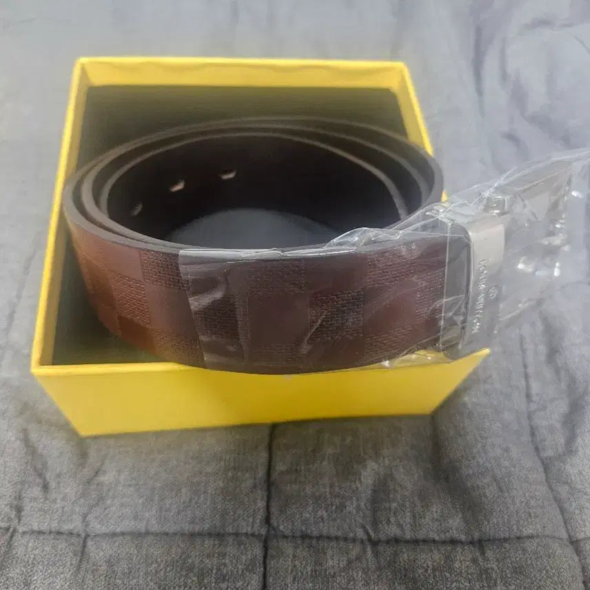 [BUNJANG] Damie Brown Belt / 다미에 남성 브라운 벨트