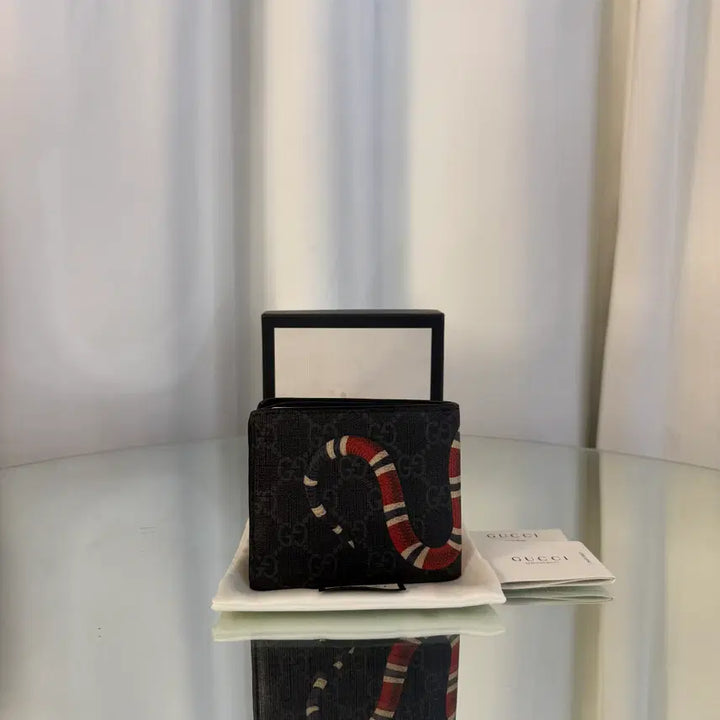 [BUNJANG] Gucci Snake Vestiaire Bifold Wallet / 구찌 스네이크 베스트리에 반지갑