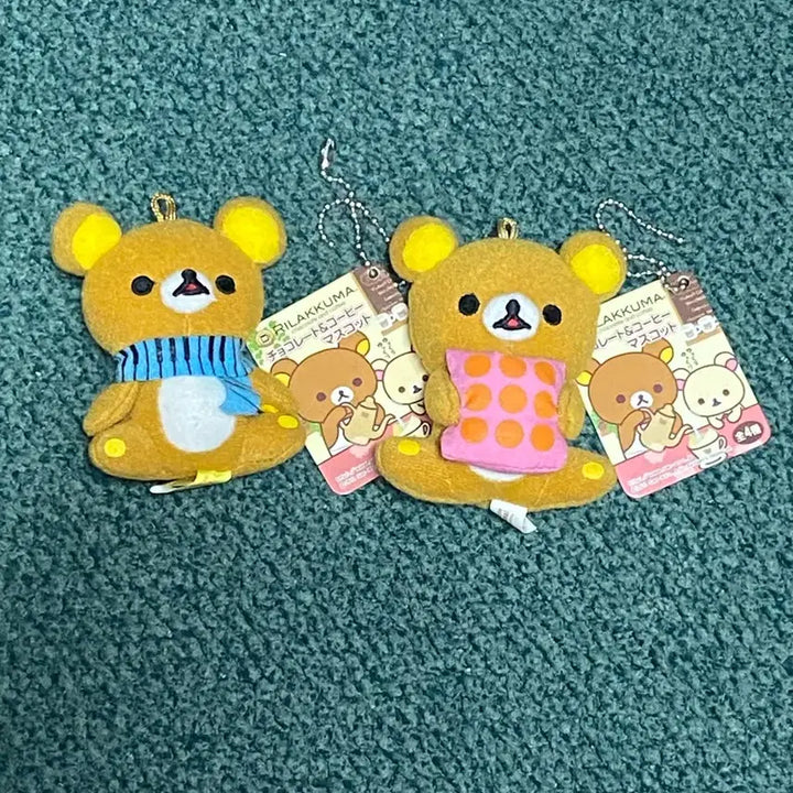 [BUNJANG] Rilakkuma Cafe Concept Keyring / 일괄! 2011 고전 희귀) 리락쿠마 카페 컨셉 키링