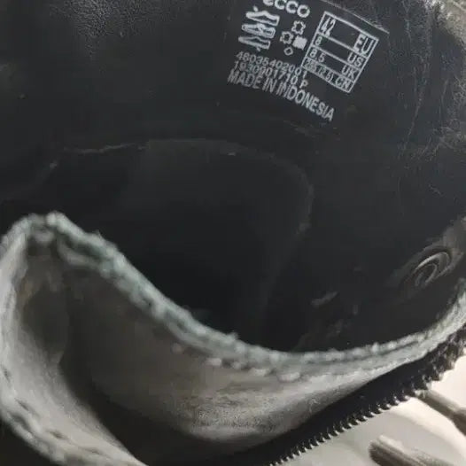 [BUNJANG] Eco Leather Waterproof Boots / 에코 가죽 방수워커부츠 265~270