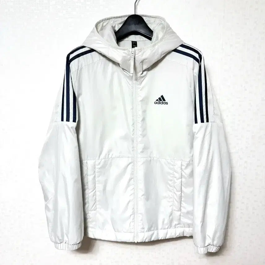 [BUNJANG] Adidas Women's Three-Stripe Lightweight Padded Jacket / [S,90]아디다스 여성 삼선 경량 패딩 자켓