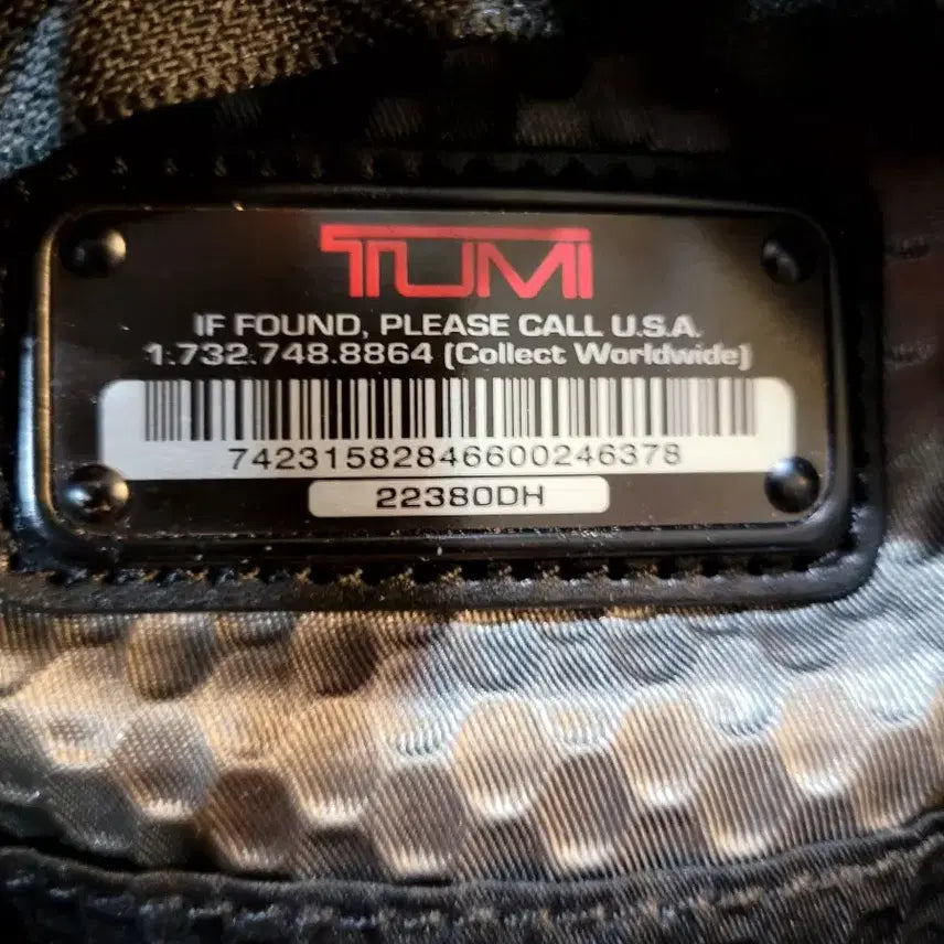 [BUNJANG] TUMI Alpha Bravo Lejeune Backpack / 정품 투미 TUMI 알파브라보 르준 백팩