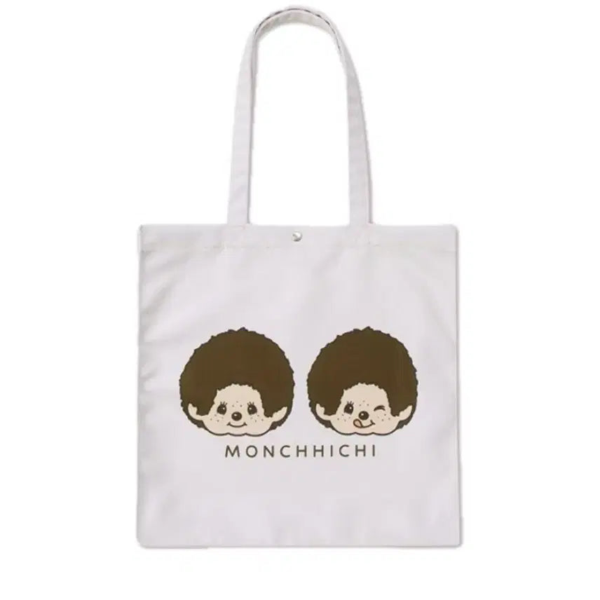 [BUNJANG] Monchhichi Tote Bag / Monchhichi몬치치 몽치치 숄더 토트백 에코백 학원가방 아베일