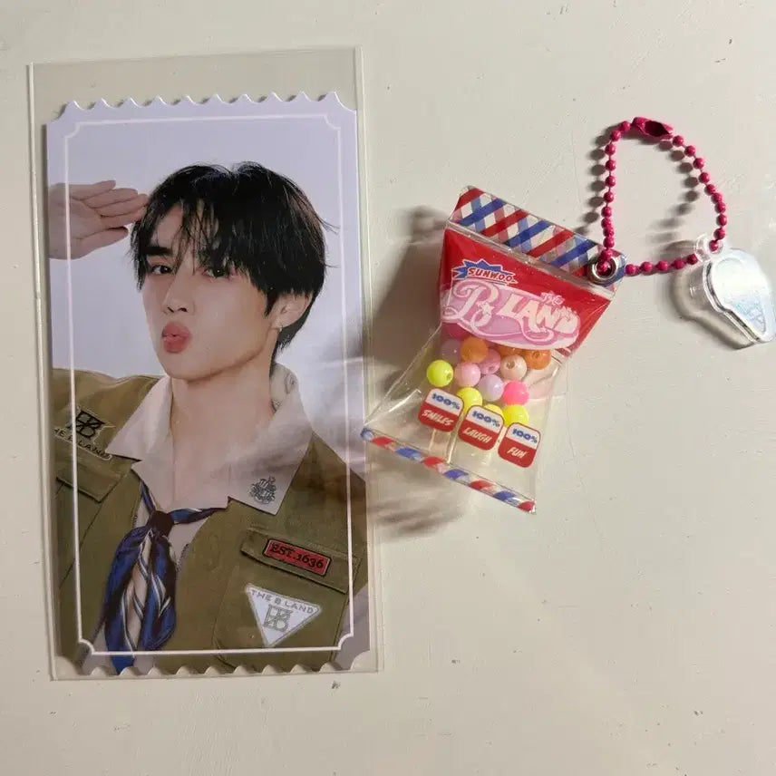 [BUNJANG] The Boyz Sunwoo Derbyland Ticket Keyring / 더보이즈 선우 더비랜드 티켓 키링