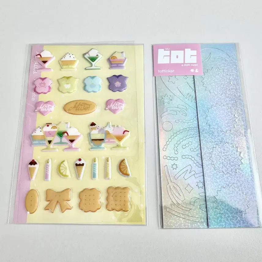 [BUNJANG] Mutot Sticker Bundle Set / 무톳 스티커 일괄 문구 씰스티커 mutot 다꾸 다이어리