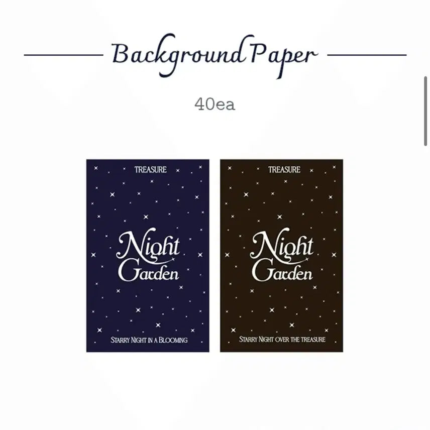 트레저 나이트가든 엠디 포토카드 콜렉트북 포카