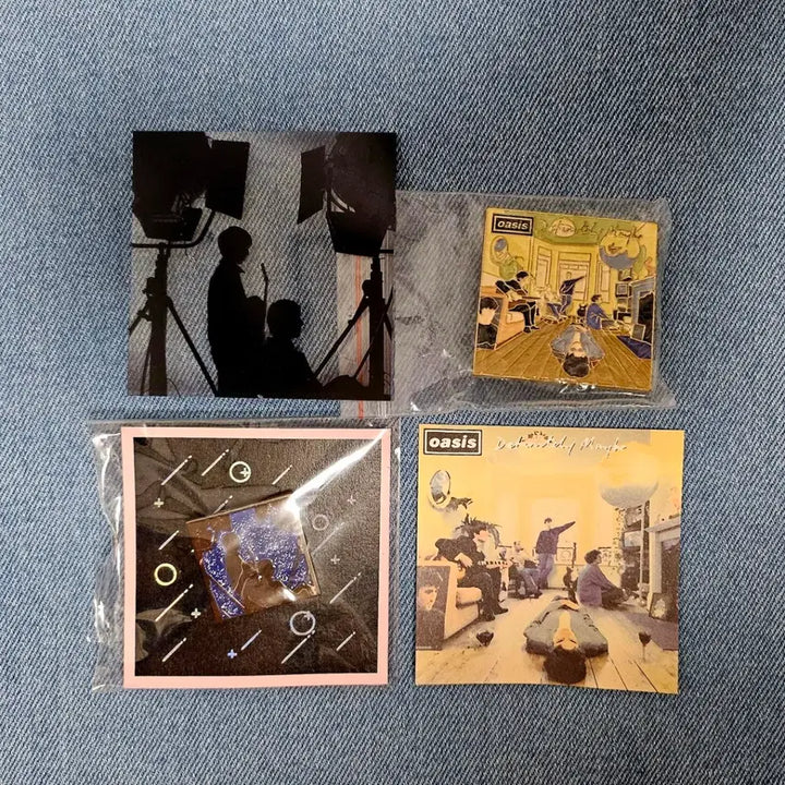 [SOLD OUT] 오아시스 금속 뱃지 일괄