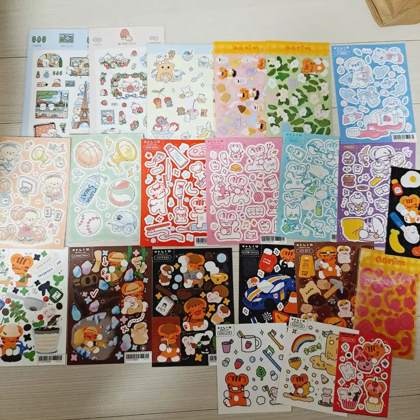 [BUNJANG] Various Sticker Bundle Set / 다꾸, 씰스티커 묶음 정리