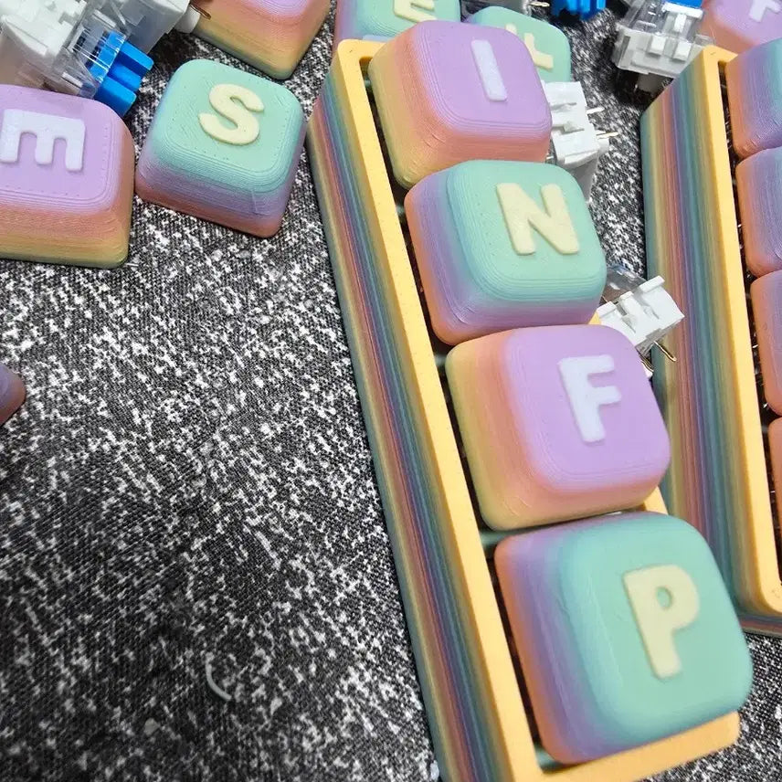 [BUNJANG] MBTI Pastel Clicker Keyring / MBTI 클리커