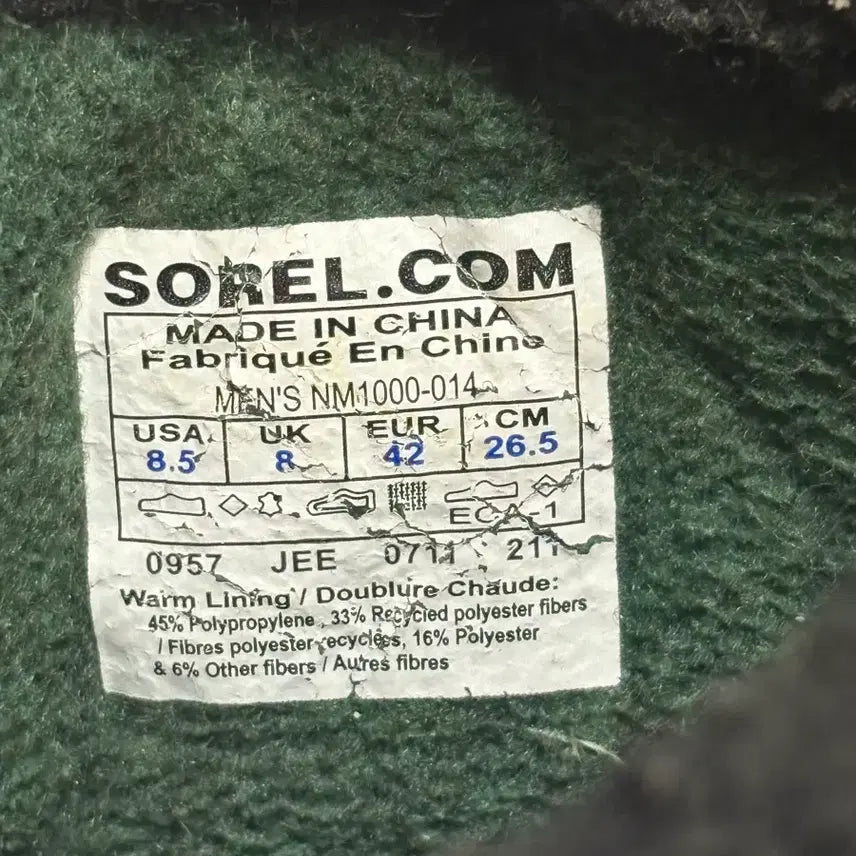 [BUNJANG] Sorel Caribou Winter Boots / 소렐 카리부 방한부츠
