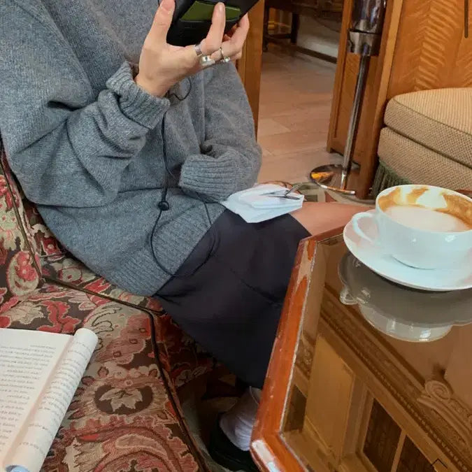 [BUNJANG] Maybebaby Dearest Mast Knit Gray / 메이비베이비 [Dearest] Mast Knit (그레이)