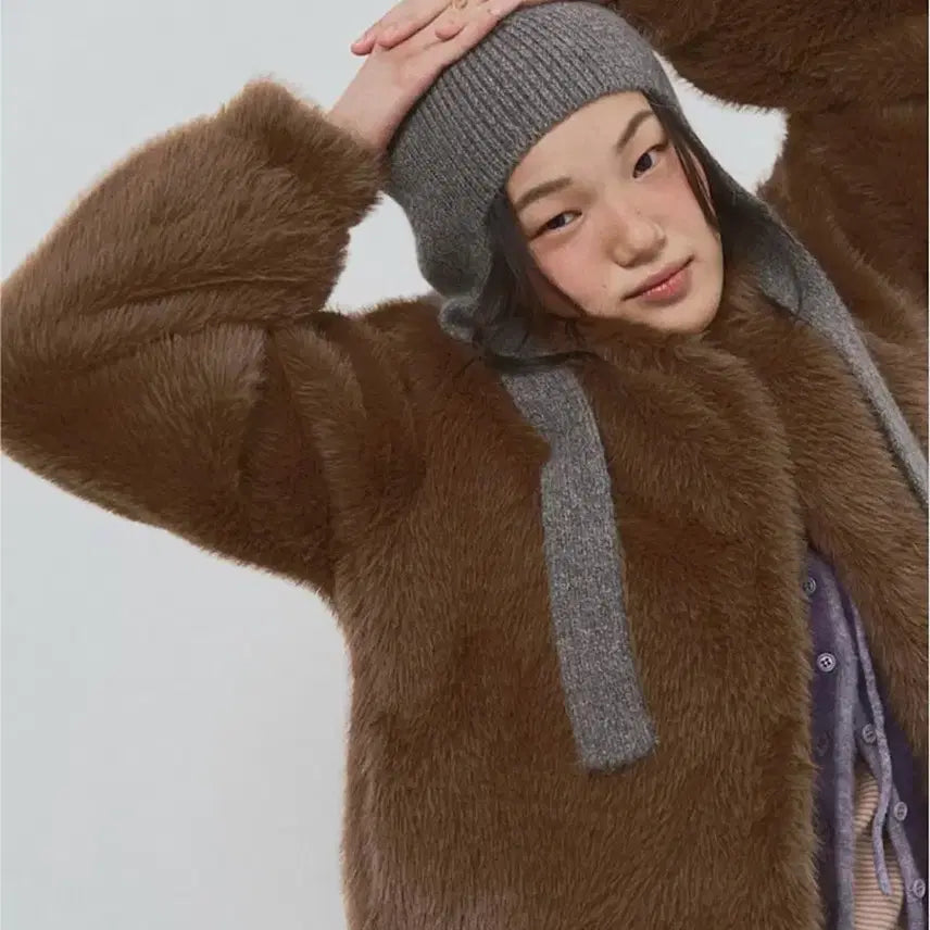 [BUNJANG] 8seconds Faux Fur Jacket / 에잇세컨즈 퍼자켓