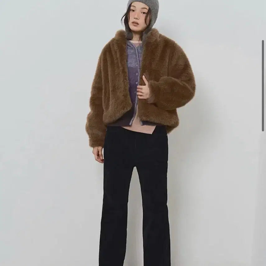 [BUNJANG] 8seconds Faux Fur Jacket / 에잇세컨즈 퍼자켓