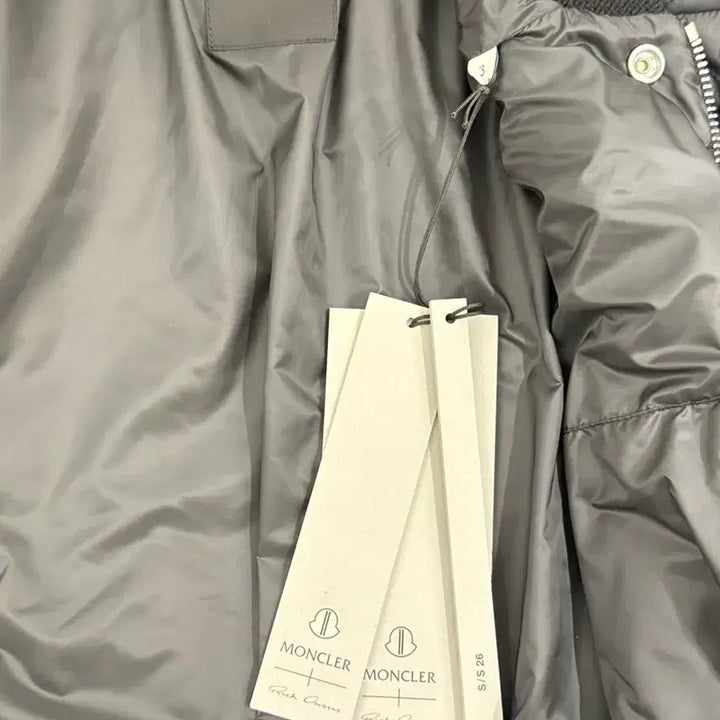 [BUNJANG] Moncler x Rick Owens Geo Flight Bomber Jacket / (새상품) Moncler 몽클레어 + Rick owens 릭오웬스 Geo