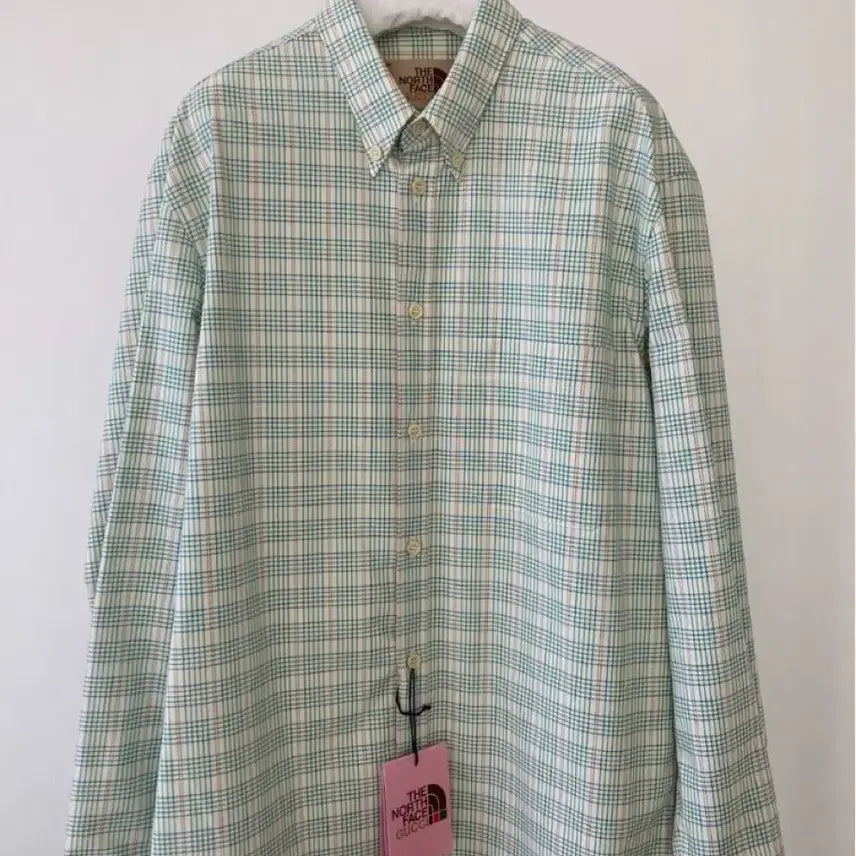 [BUNJANG] Gucci x The North Face Button Down Shirt / 구찌 x 노스페이스 버튼 다운 셔츠