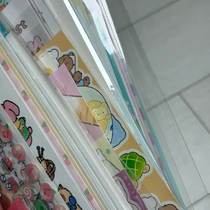 [BUNJANG] Sticker Set - Individual Sale (Unused) / 다꾸 다이어리 씰스티커 미사용 다수 개별 판매 (인스타 작가님 스티커