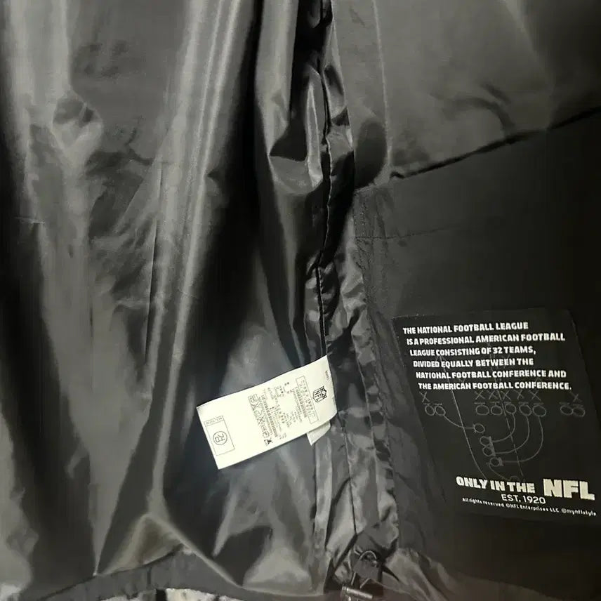 [SOLD OUT] NFL 블랙 바람막이 점퍼