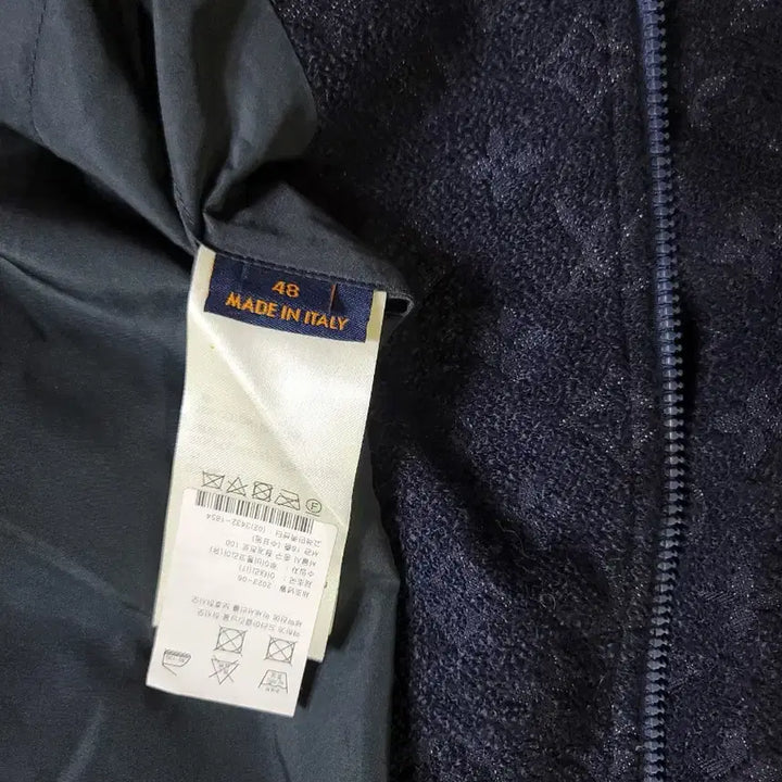 [BUNJANG] Louis Vuitton Monogram Wool Boucle Blouson Jacket 48 / 루이비통 모노그램 울 부클레 블루종 자켓 48