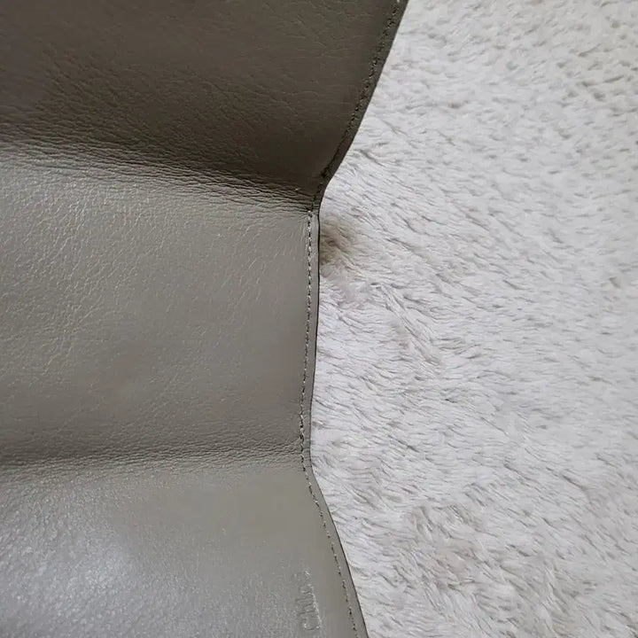 [BUNJANG] Chloe Georgia Mini Wallet + Dust Bag / 끌로에 조지아 미니 반지갑 그레이 + 더스트백