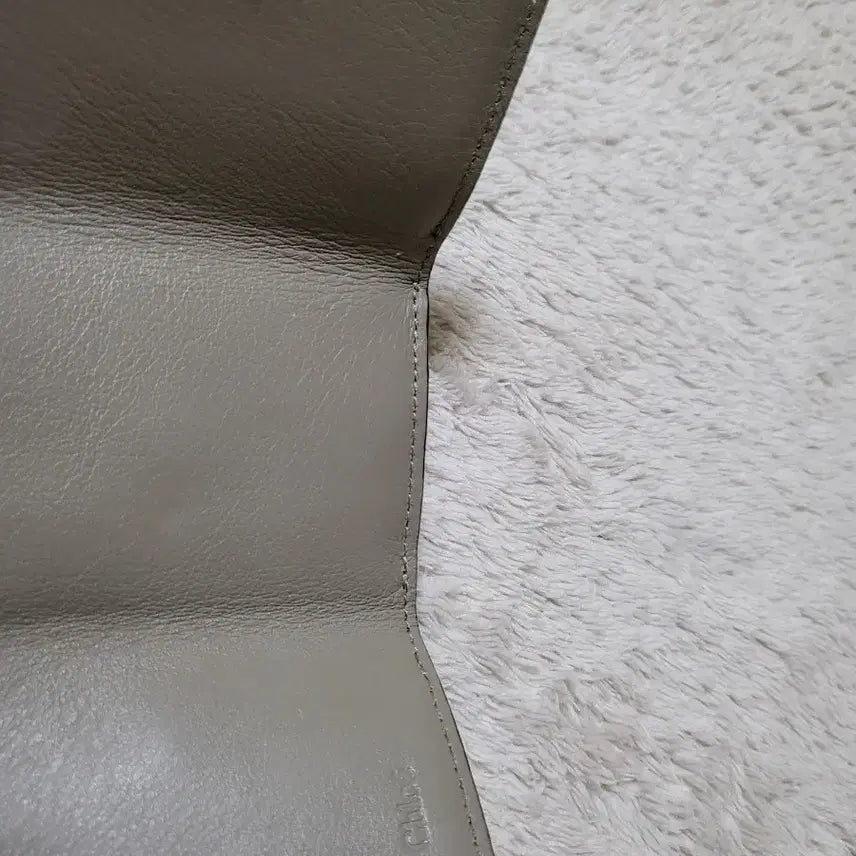 [BUNJANG] Chloe Georgia Mini Wallet + Dust Bag / 끌로에 조지아 미니 반지갑 그레이 + 더스트백