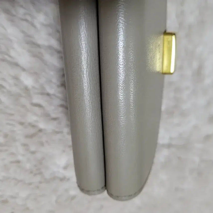 [BUNJANG] Chloe Georgia Mini Wallet + Dust Bag / 끌로에 조지아 미니 반지갑 그레이 + 더스트백