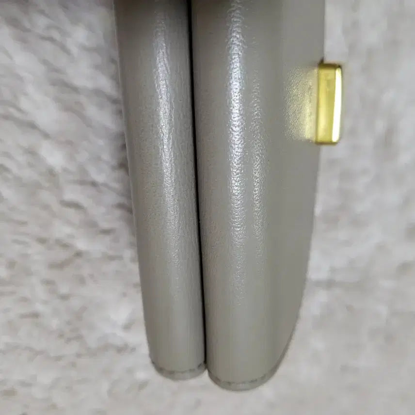 [BUNJANG] Chloe Georgia Mini Wallet + Dust Bag / 끌로에 조지아 미니 반지갑 그레이 + 더스트백