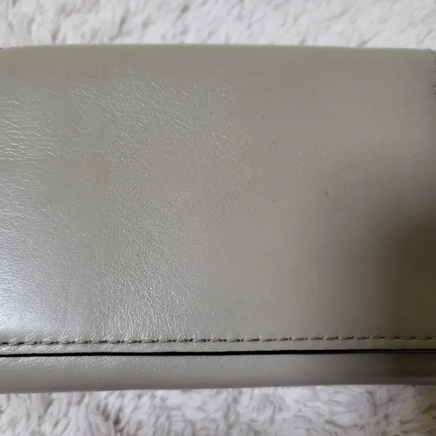 [BUNJANG] Chloe Georgia Mini Wallet + Dust Bag / 끌로에 조지아 미니 반지갑 그레이 + 더스트백