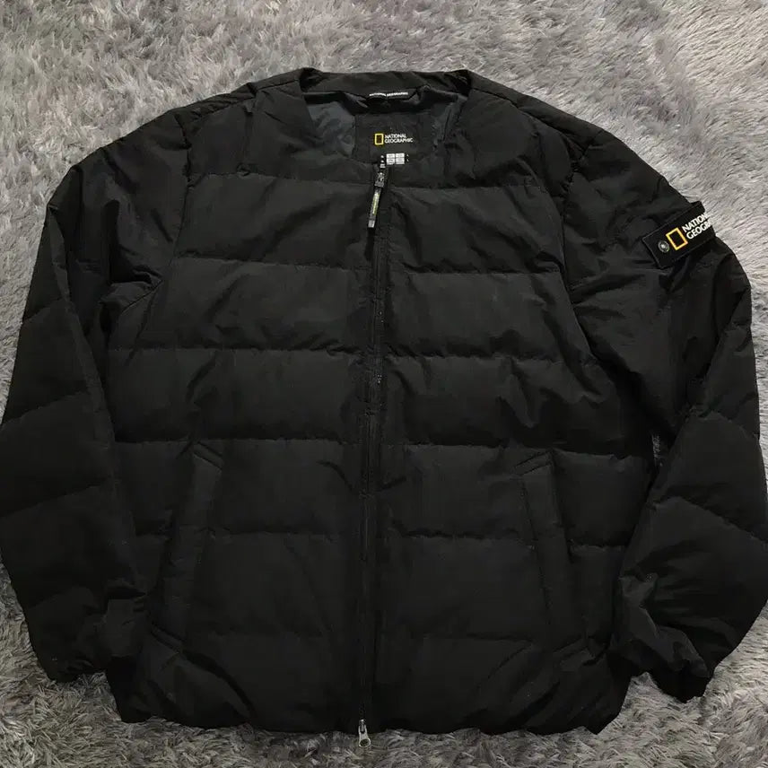[BUNJANG] National Geographic Heron U-Neck Lightweight Goose Down Jacket / [XL, A급] 내셔널지오그래픽 헤론 U넥 와펜 경량 구스 다운