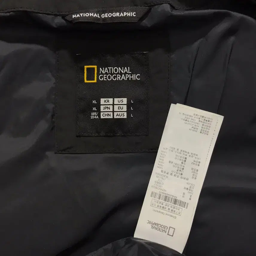 [BUNJANG] National Geographic Heron U-Neck Lightweight Goose Down Jacket / [XL, A급] 내셔널지오그래픽 헤론 U넥 와펜 경량 구스 다운