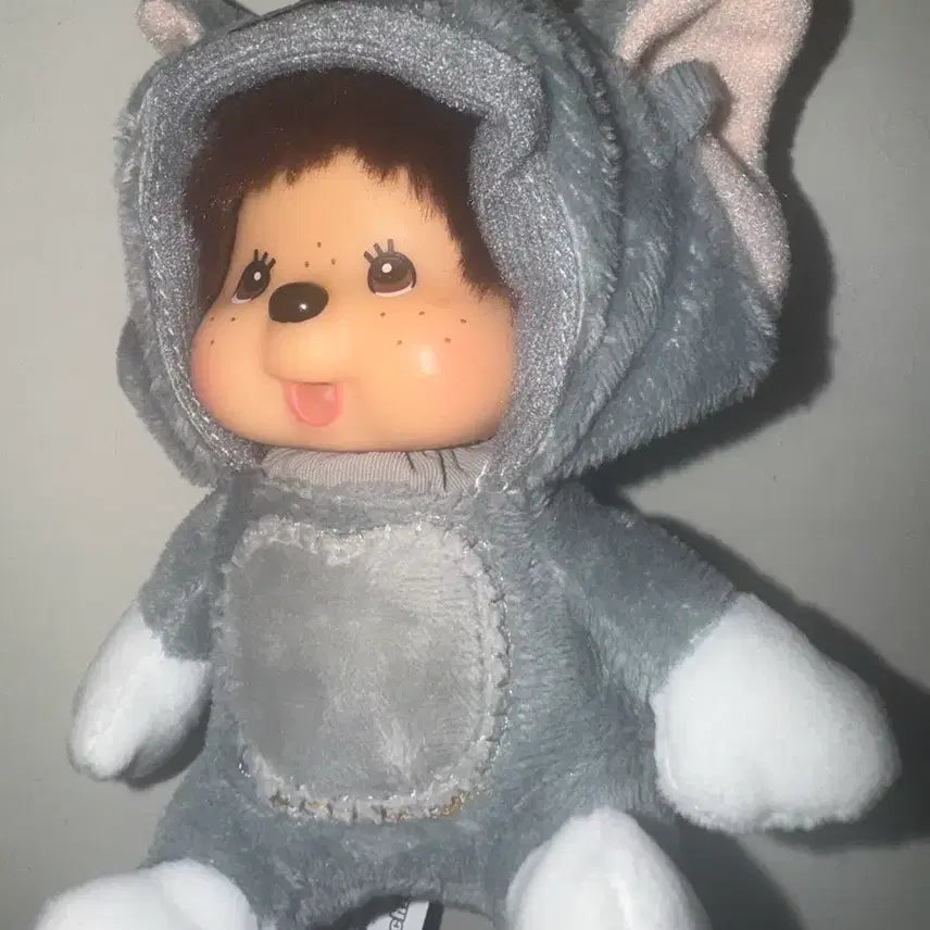 [BUNJANG] Monchhichi Tom and Jerry Plush Keyring / 몬치치 톰과제리 인형 키링 정품