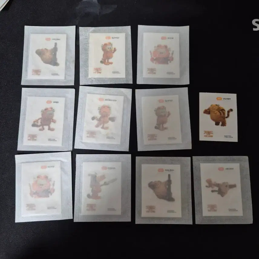 [BUNJANG] Garfield Sticker Bundle / 가필드 띠부씰 일괄