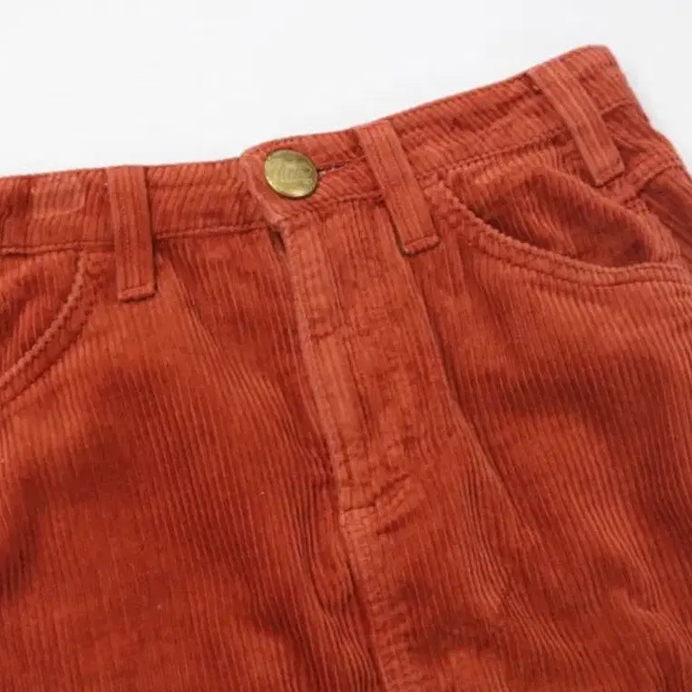 [BUNJANG] Chocol Wrangler Corduroy Midi Skirt / 초콜 x 랭글러 코듀로이 스커트
