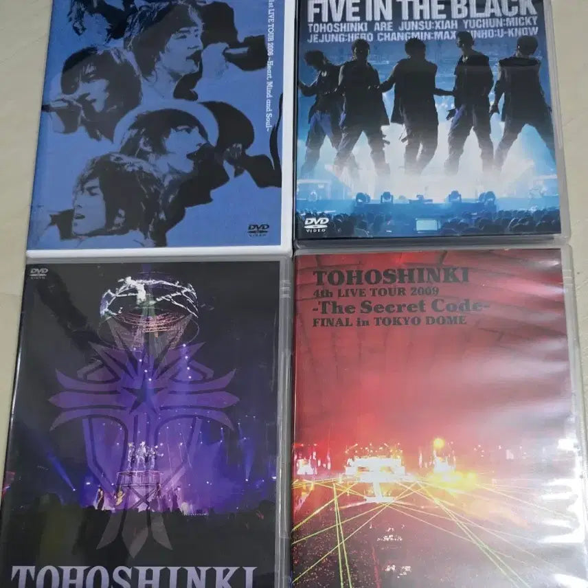 [BUNJANG] TVXQ (DBSK) DVD Bundle Set / 동방신기 구동방 일본콘 DVD 풀세트