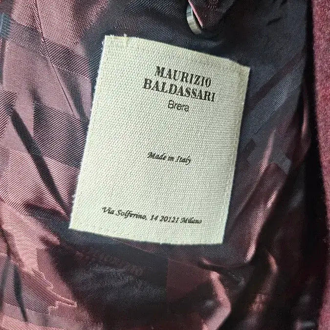 [BUNJANG] Maurizio Baldassari Brera Cashmere Jacket / 밀라노의 우아함을 입다, 마우리찌오 발다사리 캐시미어 100% 자켓