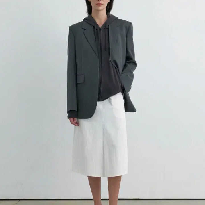 [BUNJANG] Alte Classic Wool Jacket / 알테 Alte 클래식 울 자켓 그레이