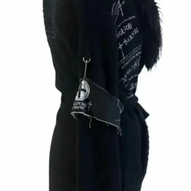 [BUNJANG] Madpunk Gown-Style Long Cardigan / 매드펑크 가운형 롱가디건(고스펑크 나나 캐캐체 미사 딤모아르 레플렘)