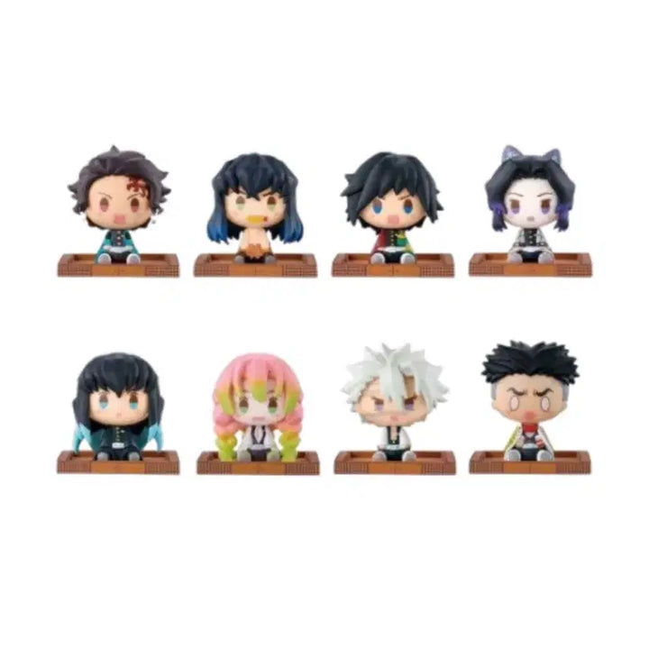 [BUNJANG] Demon Slayer Chokonoko Figure Set / 귀멸의 칼날 무한성 초코노코 8종 풀셋