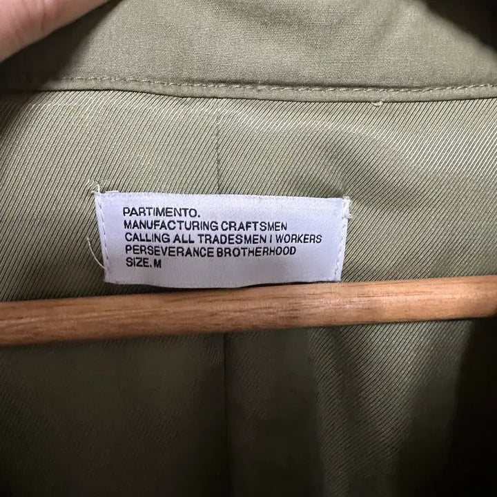 [BUNJANG] Partimento M-65 Fishtail Parka / 파르티멘토 M-65 피쉬테일 개파카 야상 m