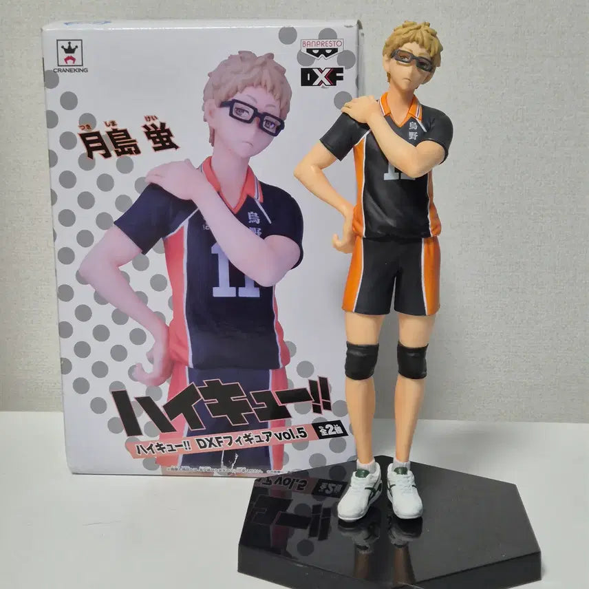 [BUNJANG] Haikyu Tsukishima Kei DXF Figure / [개봉품] 하이큐 피규어 DXF 츠키시마 케이
