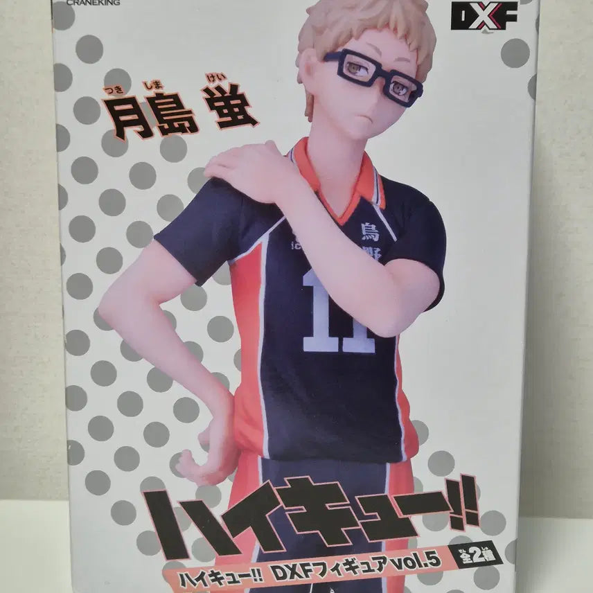 [BUNJANG] Haikyu Tsukishima Kei DXF Figure / [개봉품] 하이큐 피규어 DXF 츠키시마 케이