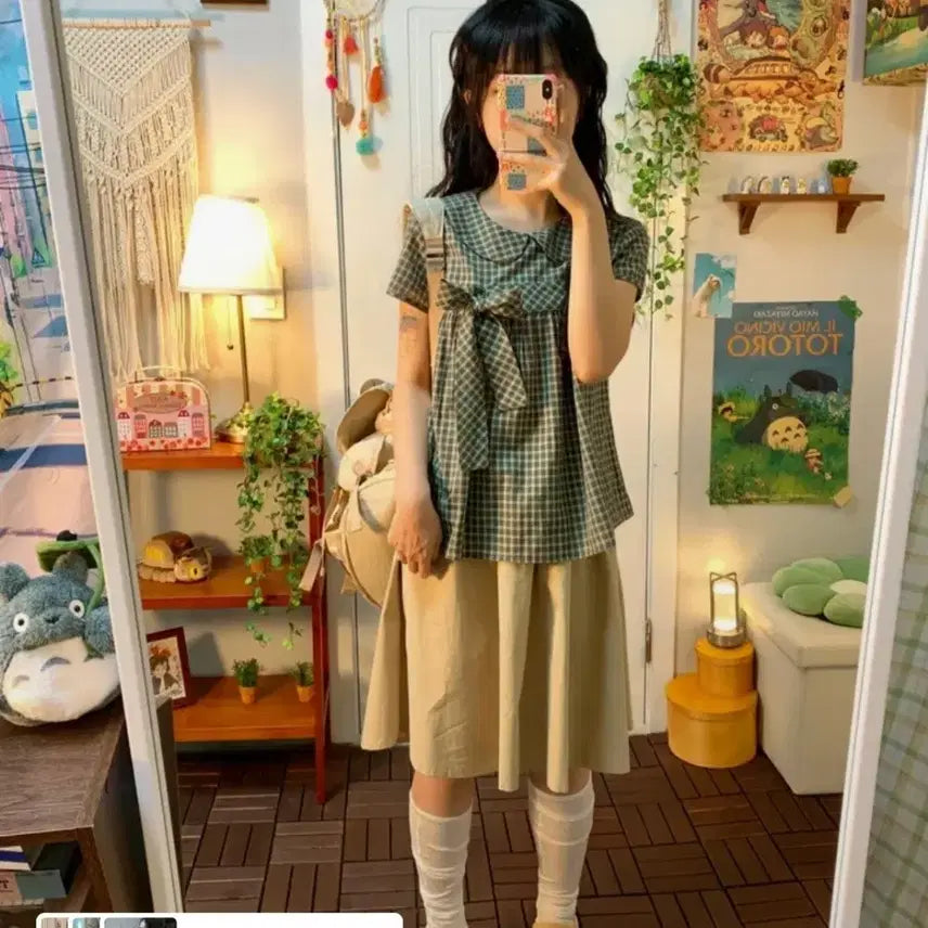 [BUNJANG] Maji Bona Pleated Midi Skirt Black / 마지 보나 핀턱 미디 스커트 블랙 빈티지 모리걸 일본 일녀