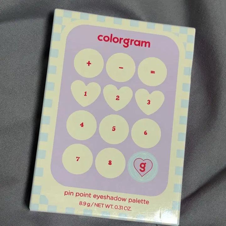 [BUNJANG] Colorgram Eyeshadow Palette 03 Pink + Lavender / 컬러그램 눈토리얼 아이 팔레트 03 핑크더하기라벤더는사랑