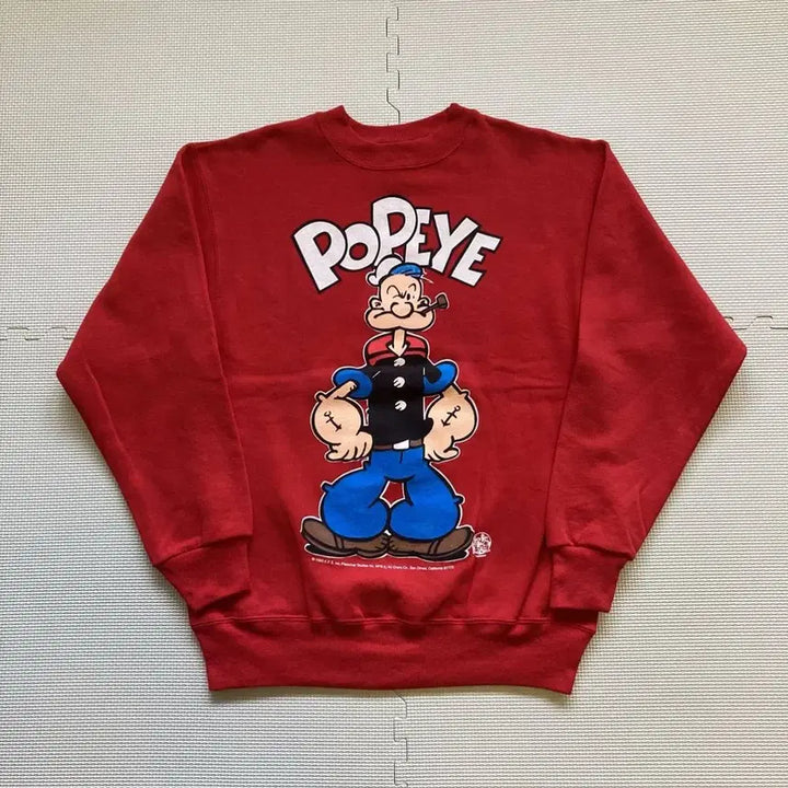 [BUNJANG] 90s Vintage Popeye Sweatshirt / 90s VINTAGE 빈티지 POPEYE 뽀빠이 스웻셔츠 맨투맨 트레이너