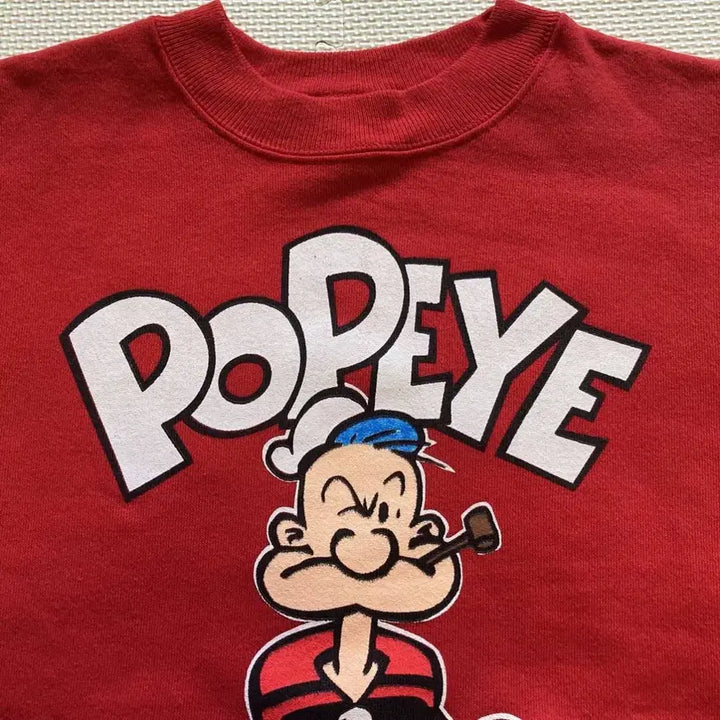 [BUNJANG] Popeye Vintage Sweatshirt / 90s VINTAGE 빈티지 POPEYE 뽀빠이 스웻셔츠 맨투맨 트레이너