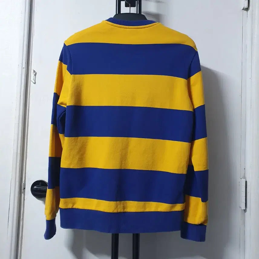 [BUNJANG] FILA Stripe Sweatshirt / FILA 휠라 스트라이프 맨투맨 M 95
