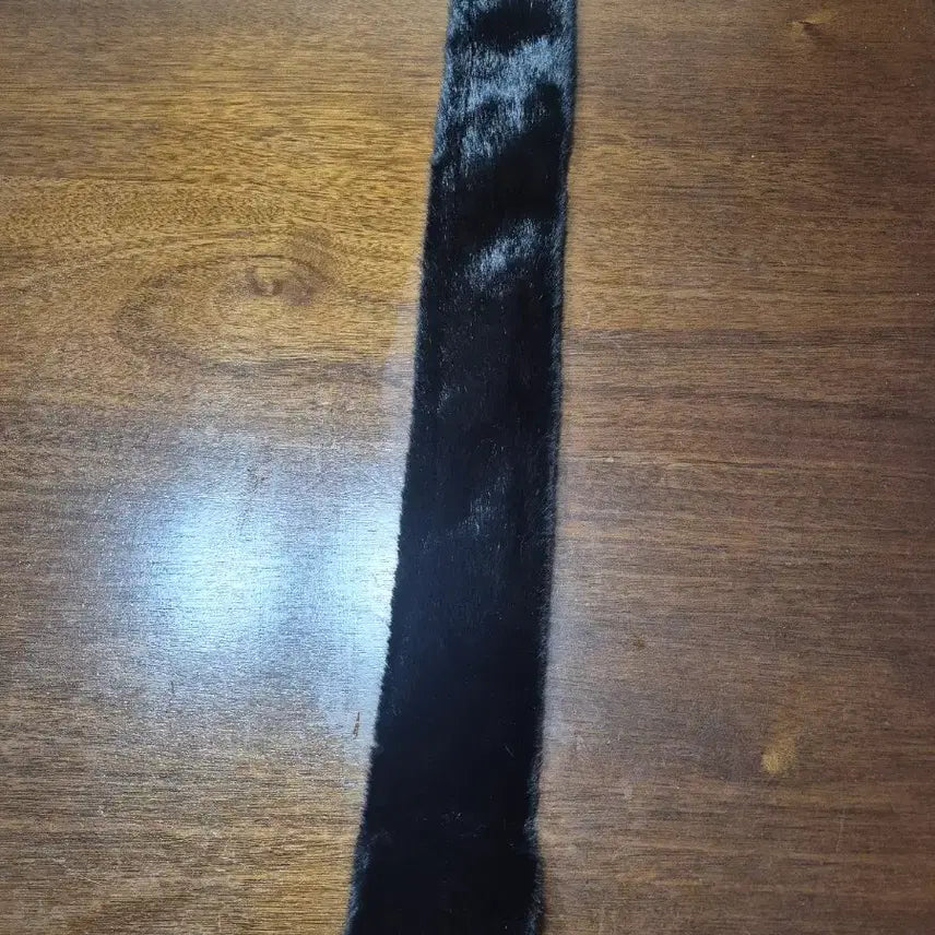 [SOLD OUT] 블랙 인조 밍크 털 목도리