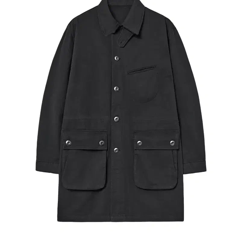 [BUNJANG] Hatching Room Mill Coat Black / [4] 25fw 해칭룸 밀코트 블랙