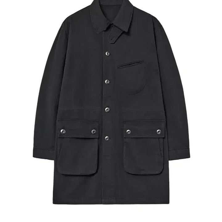 [BUNJANG] Hatching Room Mill Coat Black / [4] 25fw 해칭룸 밀코트 블랙
