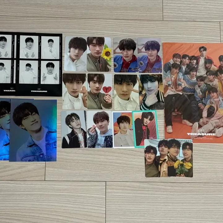 [BUNJANG] TREASURE Bang Yedam Official Photocard Bundle Set / [사진전부 0.3] 방예담 공식 포카 스티커 파일 엽서 폴라 굿즈 트레저