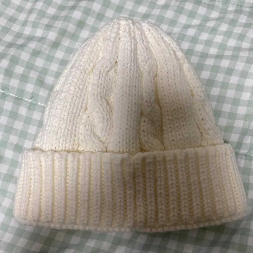 [BUNJANG] DENE DEET Ivory Beanie / 디네댓 아이보리 비니